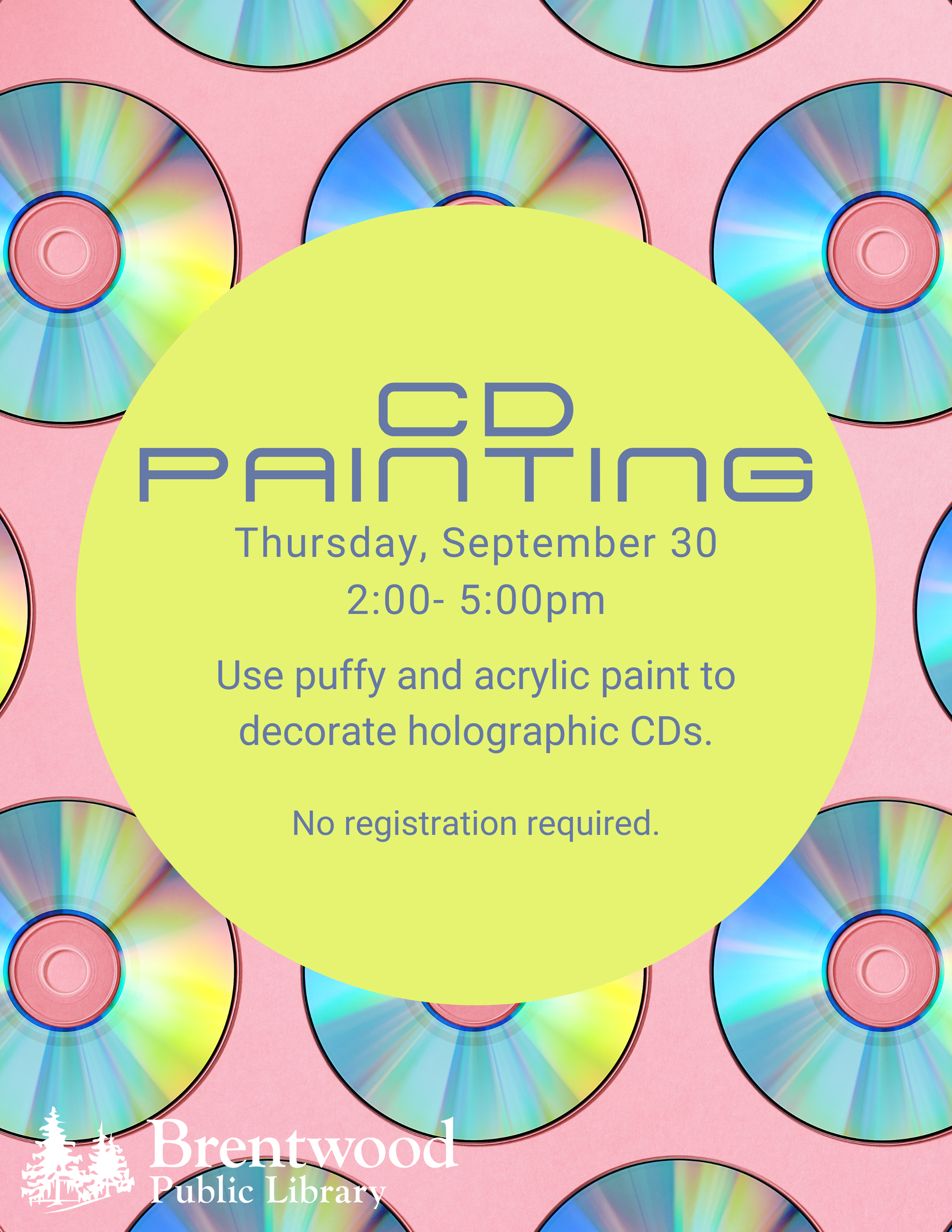 cd painting