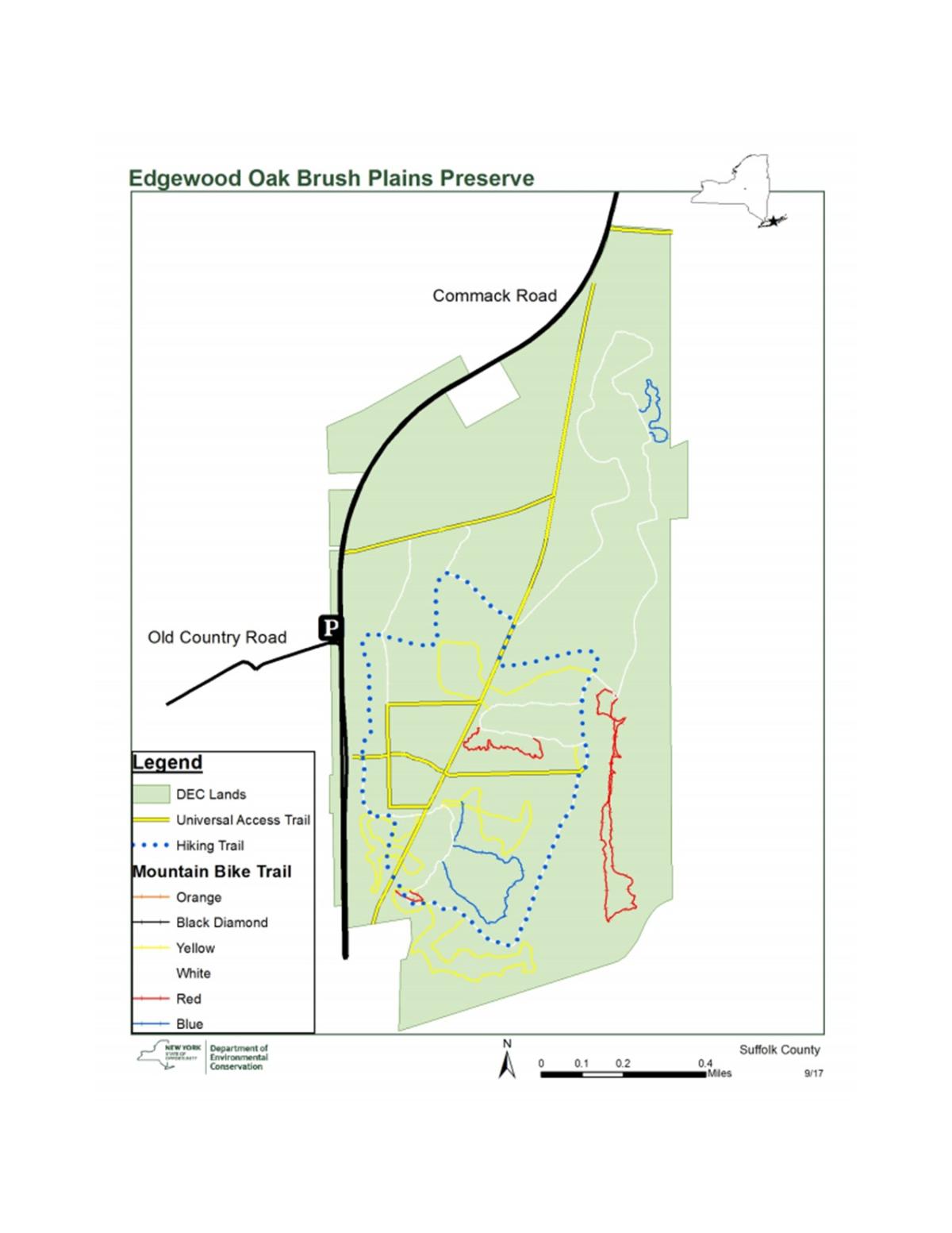 Map of Edgewood