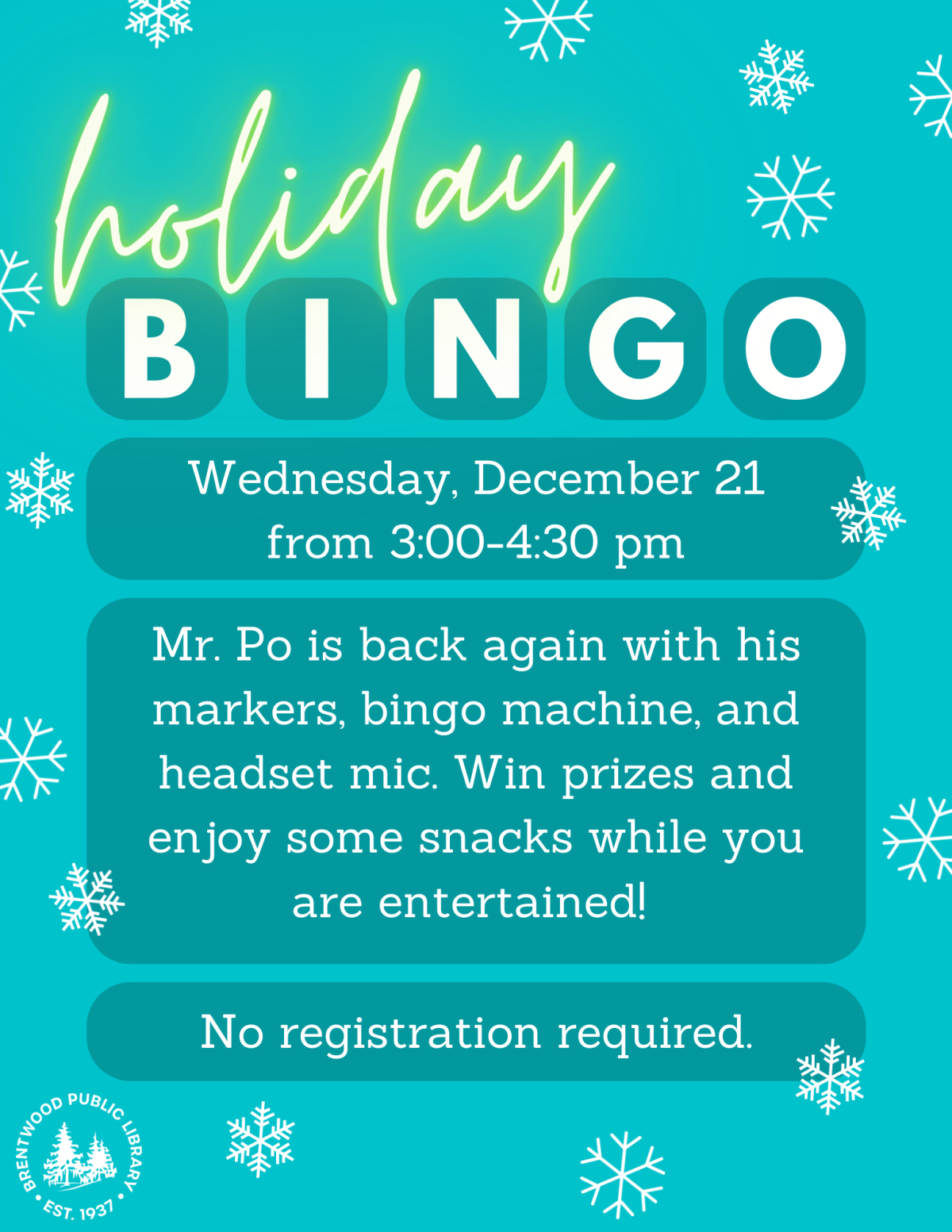 Holiday Bingo 